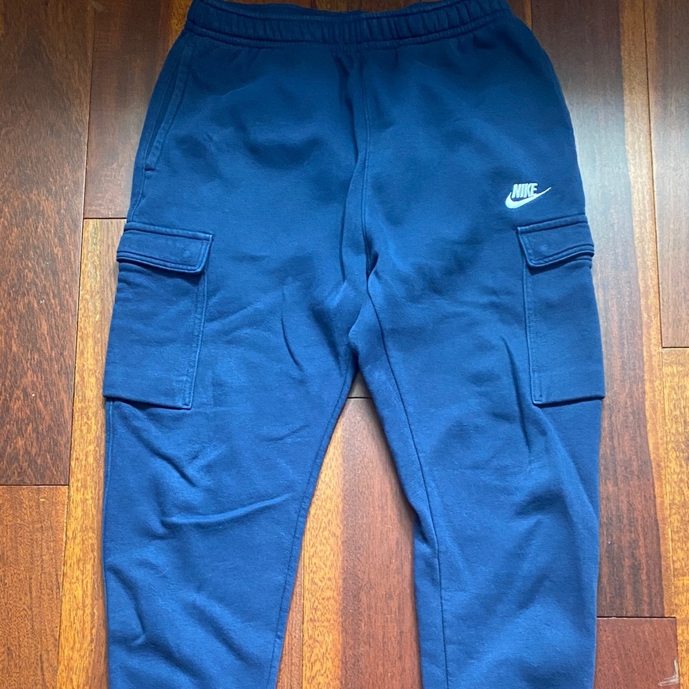 Nike Kids Navy Cargo Sweatpants